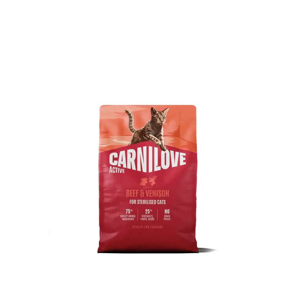 Carnilove Active Cat Dry Beef & Venison for Sterilised Adult All Breeds - Handla på Gaston
