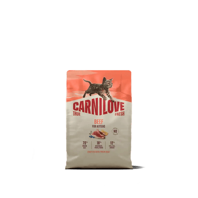 Carnilove True Fresh Cat Dry Beef for Kittens - Handla på Gaston