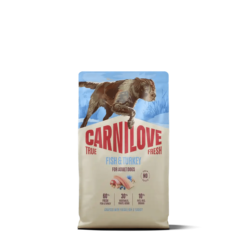 Carnilove True Fresh Dog Dry Fish & Turkey for Adult All Breeds - Handla på Gaston