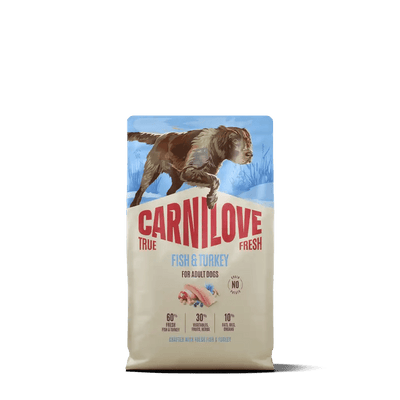 Carnilove True Fresh Dog Dry Fish & Turkey for Adult All Breeds - Handla på Gaston