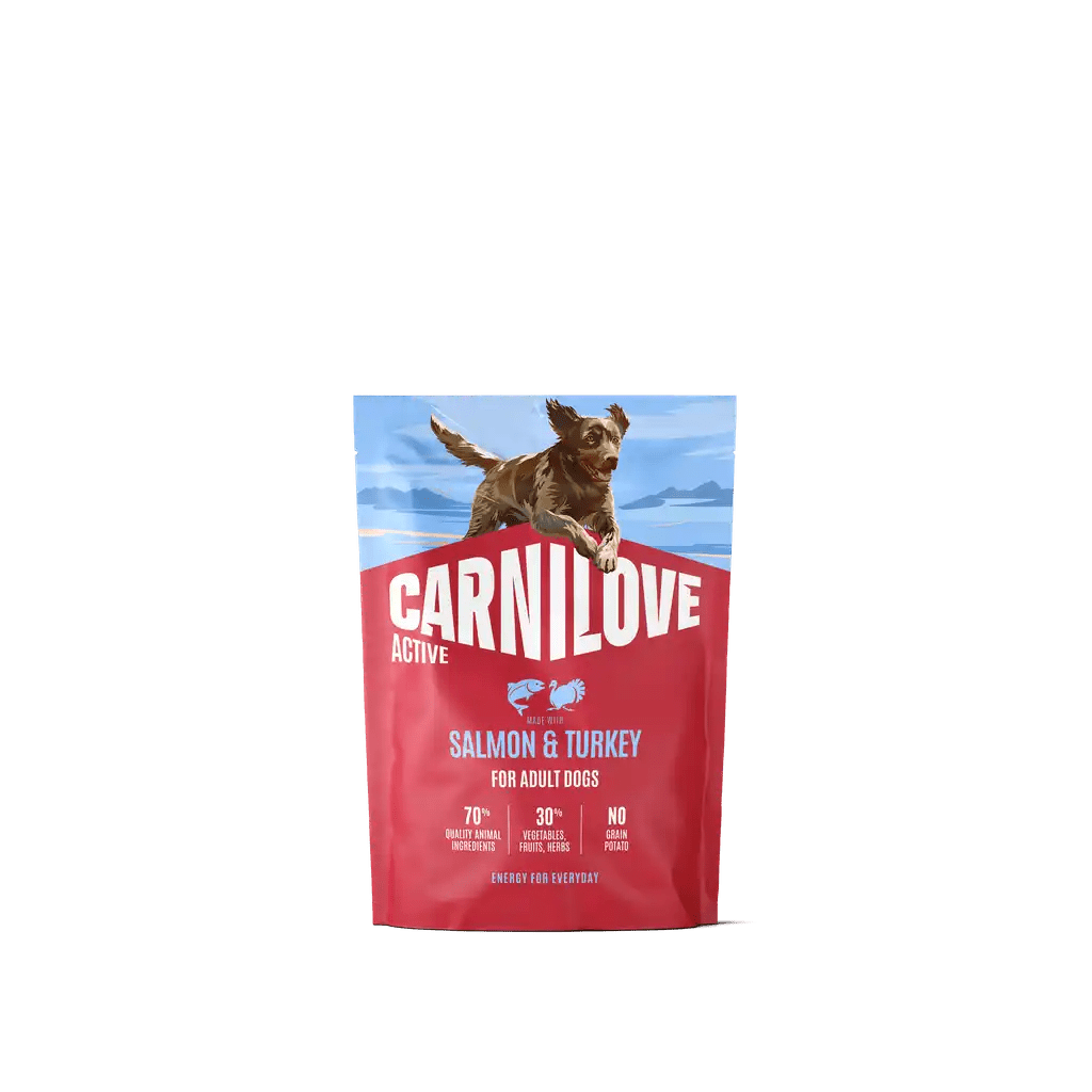 Carnilove Active Dog Dry Salmon & Turkey for Adult All Breeds - Handla på Gaston