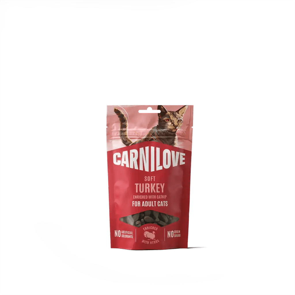 Carnilove Cat Soft Snack Turkey enriched with Catnip - Handla på Gaston