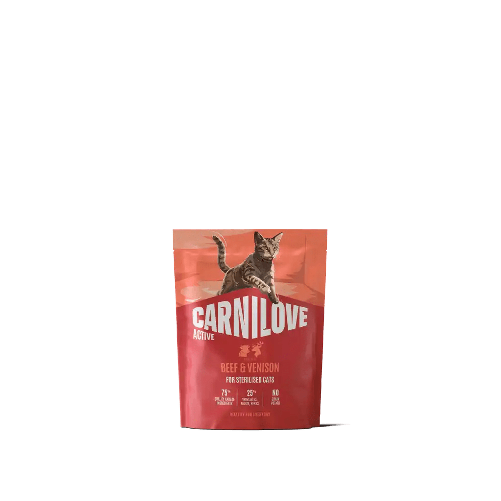 Carnilove Active Cat Dry Beef & Venison for Sterilised Adult All Breeds - Handla på Gaston