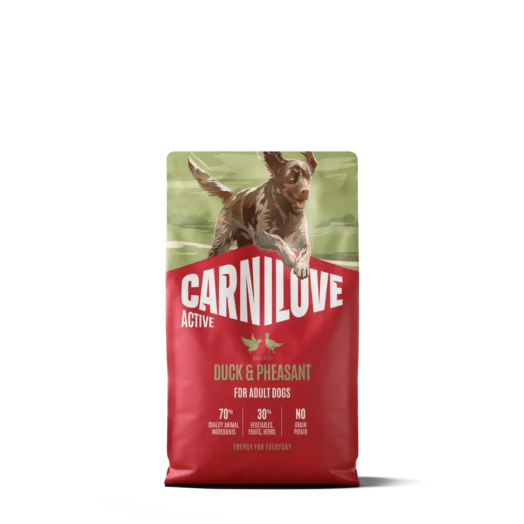 Carnilove Active Dog Dry Duck & Pheasant for Adult All Breeds - Handla på Gaston
