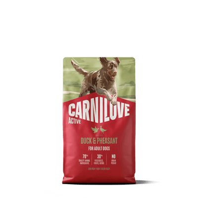 Carnilove Active Dog Dry Duck & Pheasant for Adult All Breeds - Handla på Gaston