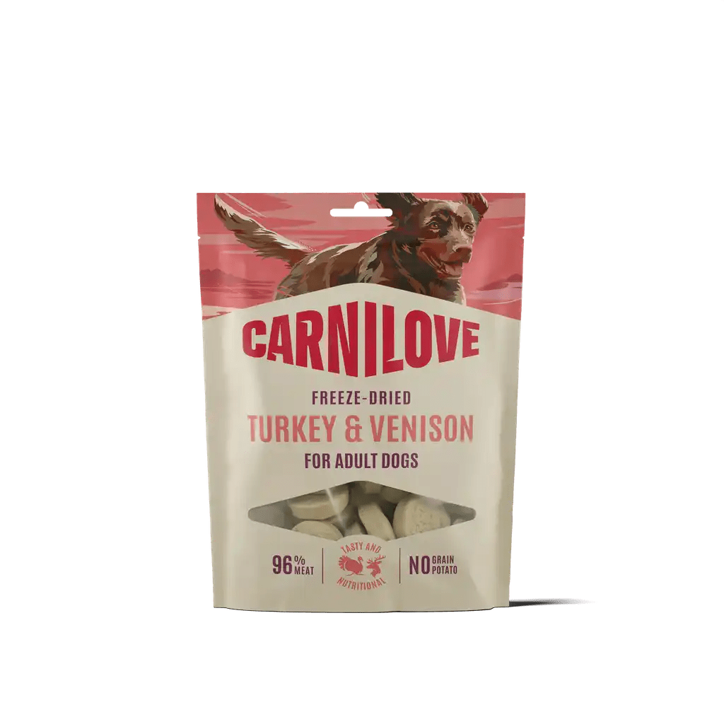 Carnilove Dog Freeze Dried Turkey & Venison - Handla på Gaston