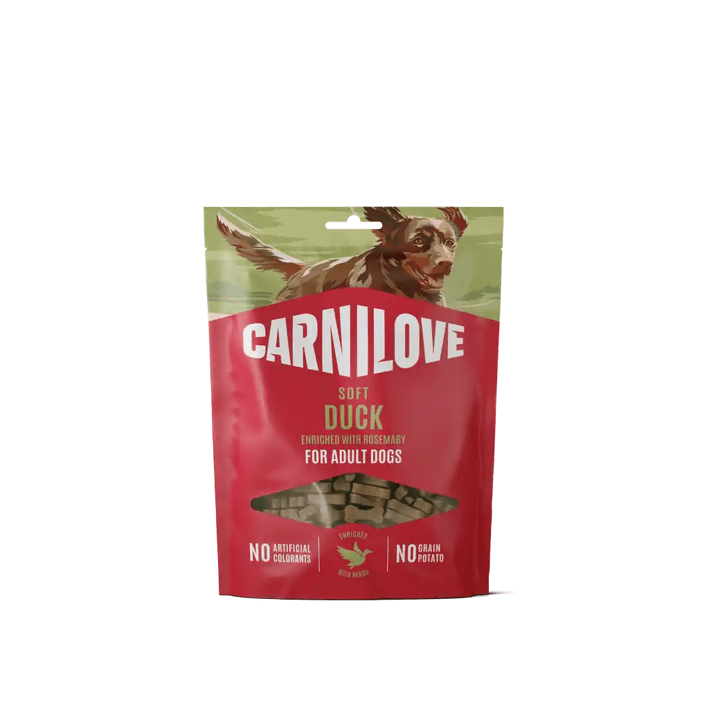 Carnilove Dog Soft Snack Duck enriched with Rosemary - Handla på Gaston